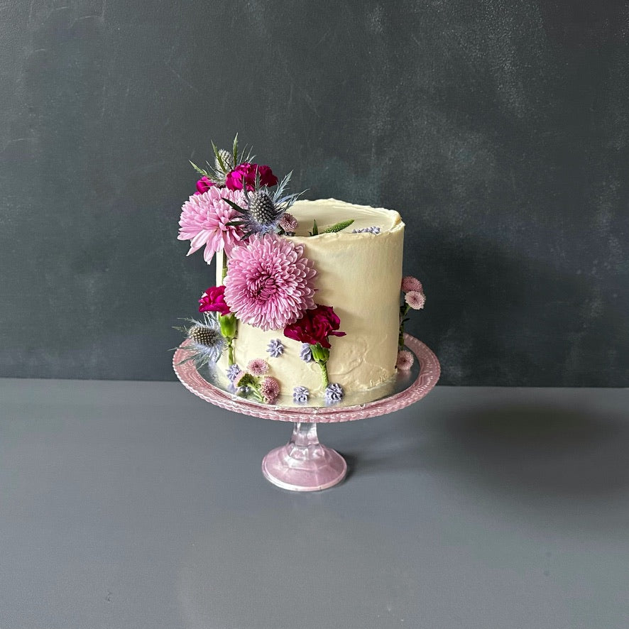 CAKE and FLOWERS