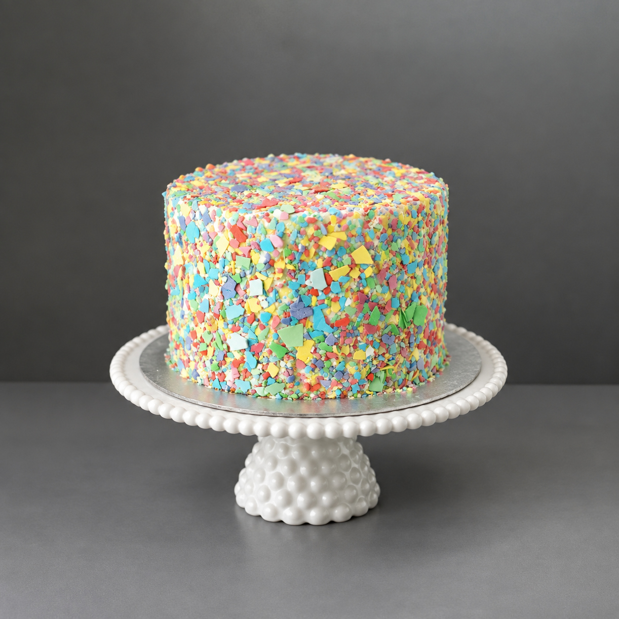 confetti sprinkle cake (gluten free)