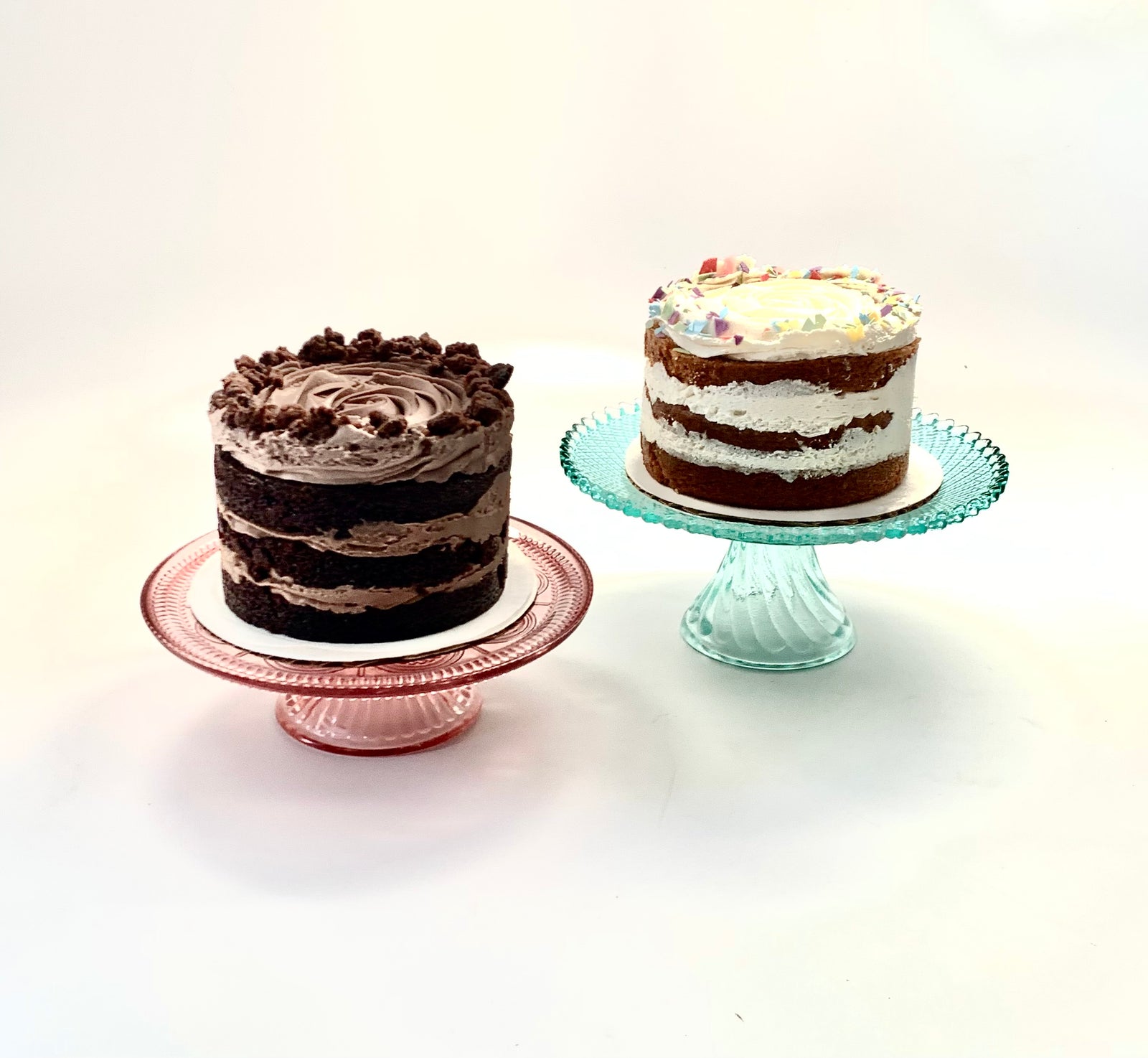 classic naked layer cakes